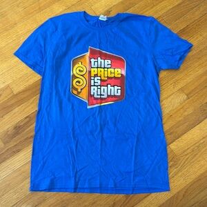 The Price is Right Logo Men's Royal Blue T-Shirt Size Medium New!
